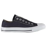 converse all star slip on canvas trainers