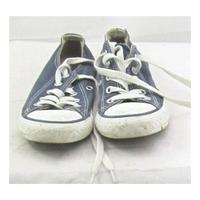 Converse, size 12/30 blue lace up plimsolls