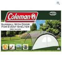 Coleman Sunwall Door for Event Shelter Pro (14\' x 14\') - Colour: Silver