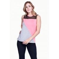 COLOUR BLOCK VEST