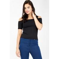 COLD SHOULDER STRAP TOP