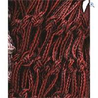 Cottage Craft Standard Haylage Net - Colour: Black / Red