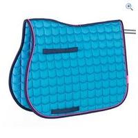 Cottage Craft Wentmore Saddlecloth - Size: PONY - Colour: Aqua Blue