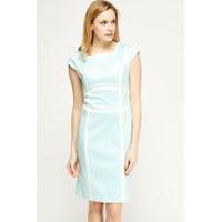 Colour Block Panel Dress