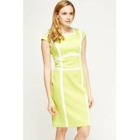 Colour Block Panel Dress