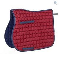 Cottage Craft Wentmore Saddlecloth - Size: PONY - Colour: Deep Red