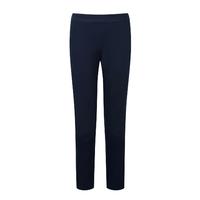 cotton stretch crop trouser navy 18