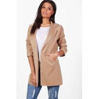 Collared Coat - camel