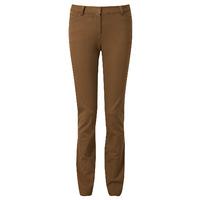 cotton stretch straight leg jean walnut 14