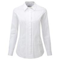 Cotton Pintuck Shirt (White / 08)