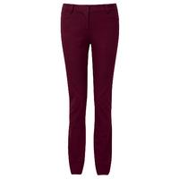 Cotton Stretch Straight Leg Jean (Winter Berry / 14)