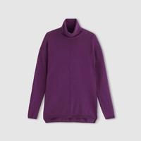 Cotton and Cashmere Roll Neck Jumper