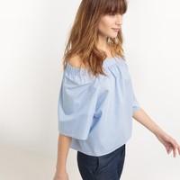 Cotton Off the Shoulder Blouse