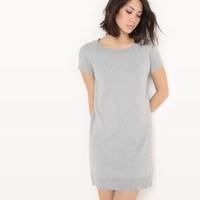 Cotton and Silk Jumper Shift Dress