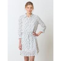 Cotton crêpe shirt-dress with a Somewhere exclusive print, HITARI