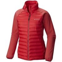 columbia flash forward hybrid jacket womens jacket in red