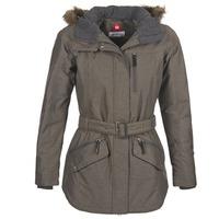 columbia carson pass ii jacket womens parka in brown