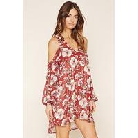 contemporary floral print dress