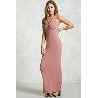 Contemporary Ribbed Maxi Dress