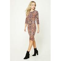 contemporary ornate print dress