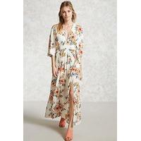 contemporary floral maxi dress