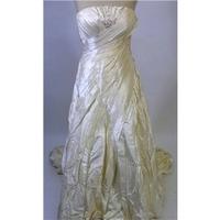 Confetti & Lace - Size: US 6 / UK 8 / EUR 36 - Cream / ivory - Strapless wedding dress