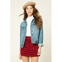 Corduroy Mini Skirt