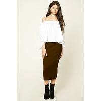 Contemporary Knit Midi Skirt