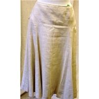 COAST Cream Linen Skirt