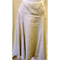 coast cream linen skirt