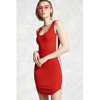 Contrast Side Bodycon Dress