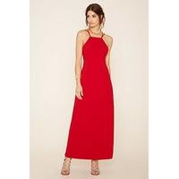 Contemporary Crisscross-Back Maxi Dress