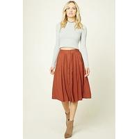 Contemporary Button Front Skirt