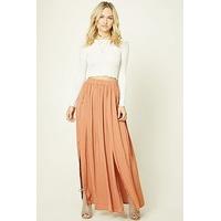 contemporary satin maxi skirt