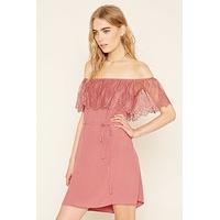 Contemporary Flounce Lace Dress