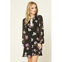 Contemporary Floral Mini Dress