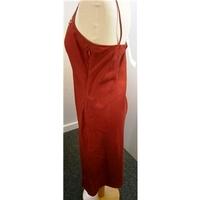 couleurs dete 10 red strappy dress couleurs dete size 10 red summer