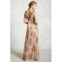 Contemporary Floral Maxi Dress