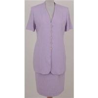 country casuals size 12 light mauve skirt suit