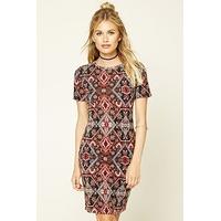 contemporary tribal print dress