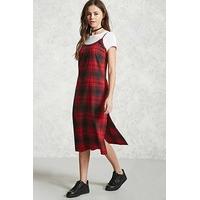 Contemporary Plaid Cami Dress