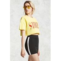 Contrast Mini Skirt