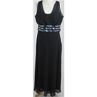 Collection at Debenhams size 18 black maxi dress