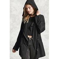 contemporary hooded jacket