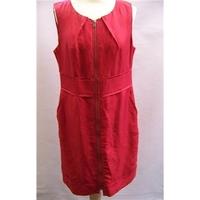 country road size 14 red dress