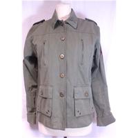 cout cout size l green jacket