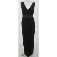 Coast, size 10 black full length dress