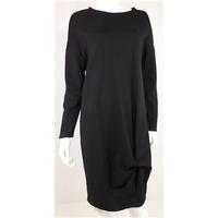 COS Size M Oversized Black Jersey Dress