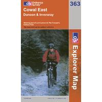 cowal east os explorer active map sheet number 363