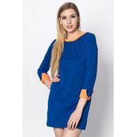 Contrast Trim Tunic Dress